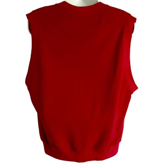 Golf Classics by Munsignwear Red Cotton Vest Men's SIze XL - Picture 9 of 9
